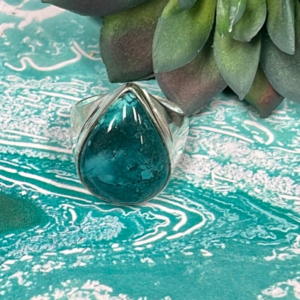 Dendrite Opal Ring - image 2